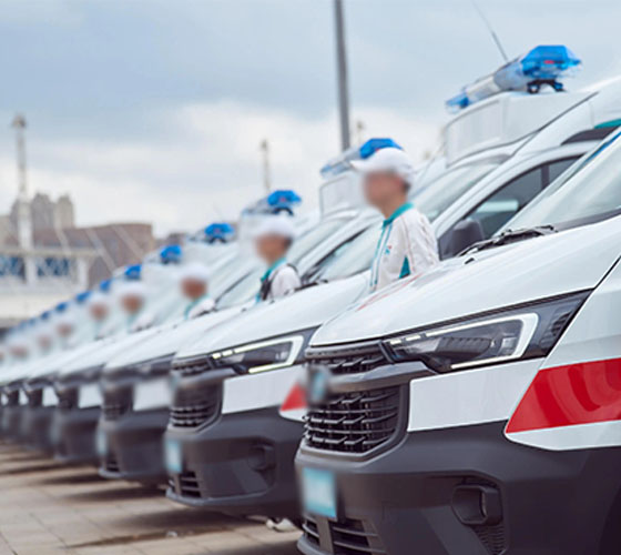 明水县服务车队展示